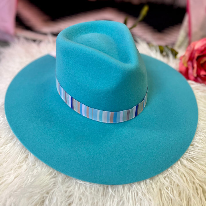 Youth Turquoise Tip Your Hat | gussieduponline