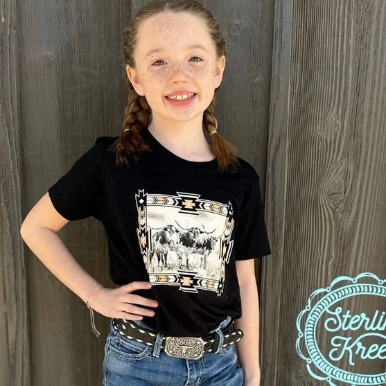 KIDS Love And Longhorns Tee | gussieduponline
