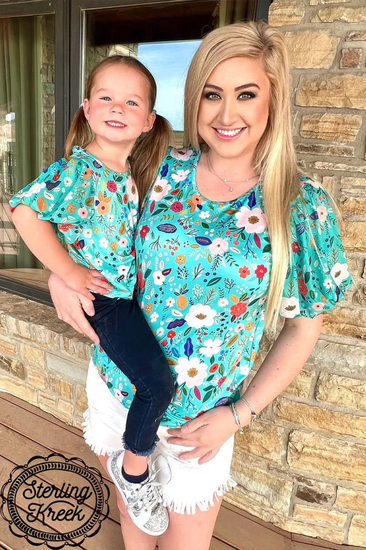 Plus Beautiful In Bloom Top | gussieduponline