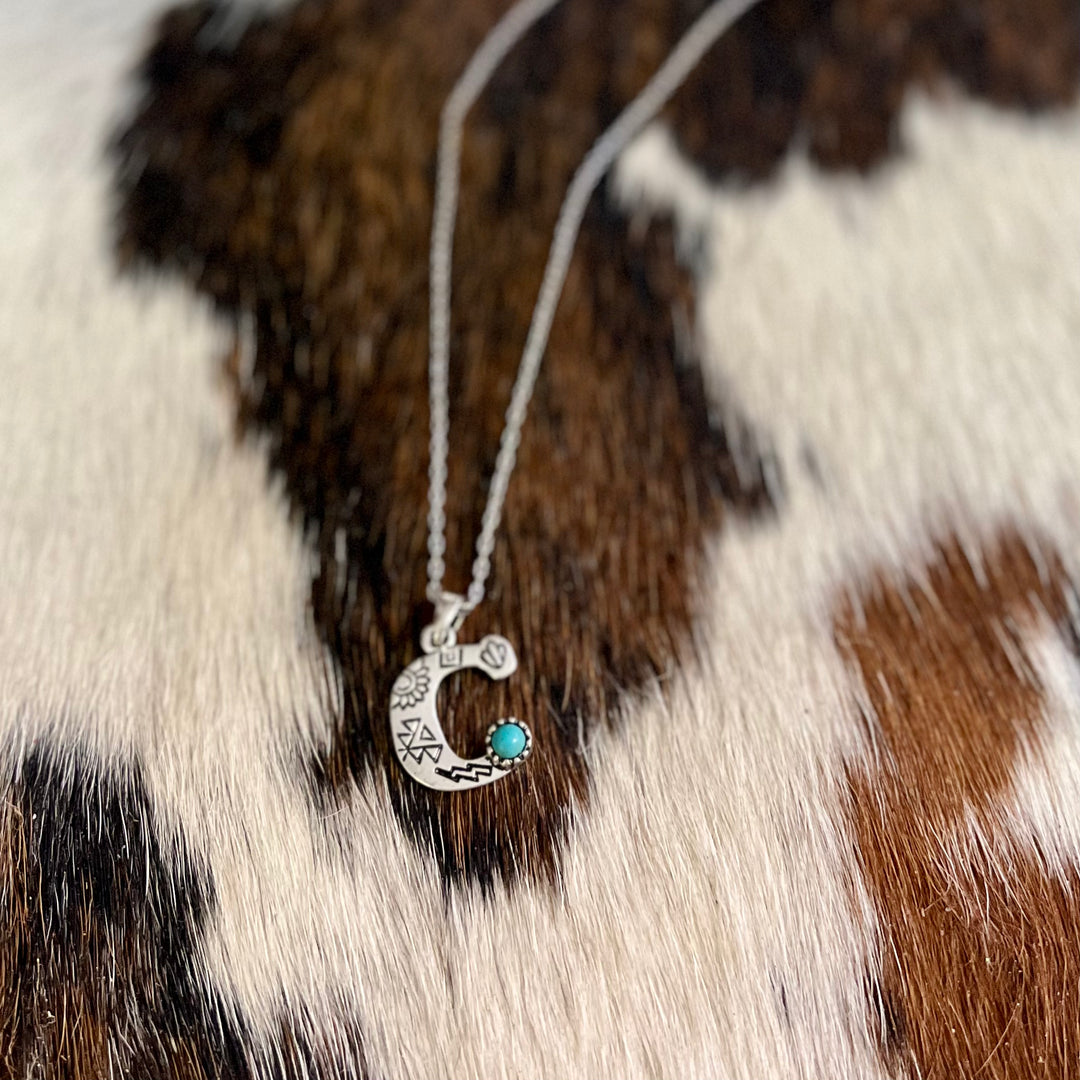 Western Letters Necklaces | gussieduponline