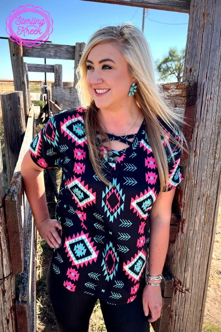 Cross Your Heart Top | gussieduponline