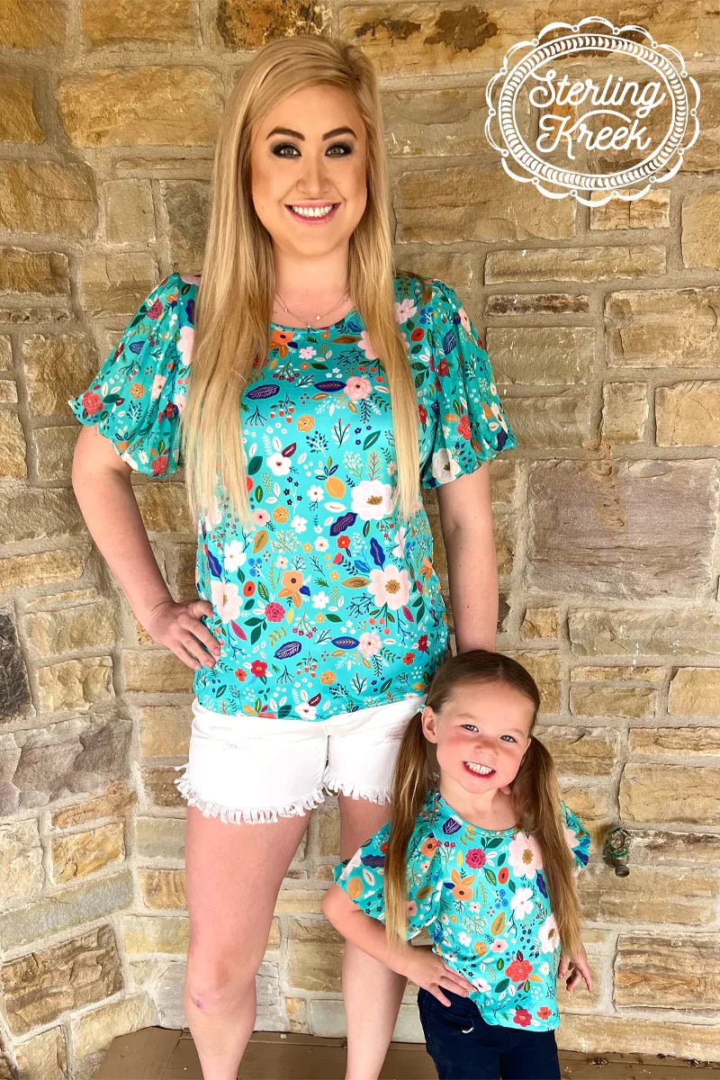 Plus Beautiful In Bloom Top | gussieduponline