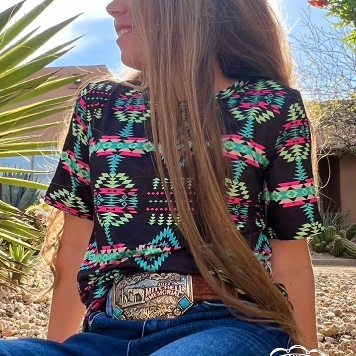 Neon Lights Top Kids | gussieduponline
