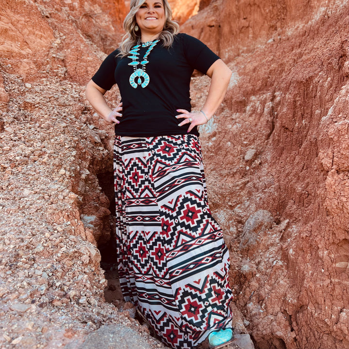 Plus Caribou Canyon Skirt | gussieduponline